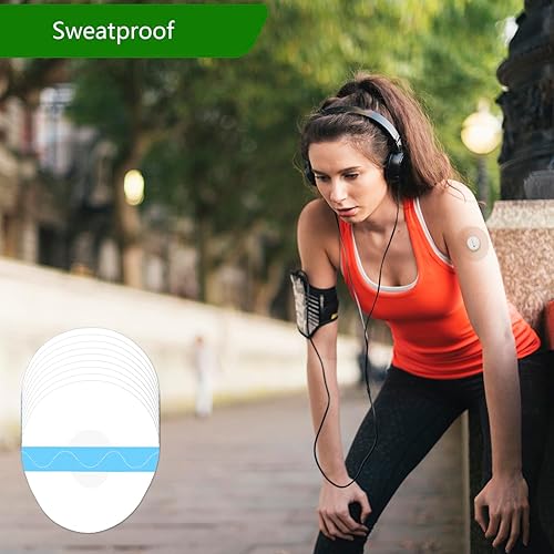 Miniatura 3 de Dexcom - Parches adhesivos G7, paquete de 20 unidades impermeables y transparentes para G7 de 10 a 14 días de larga estancia de protección de