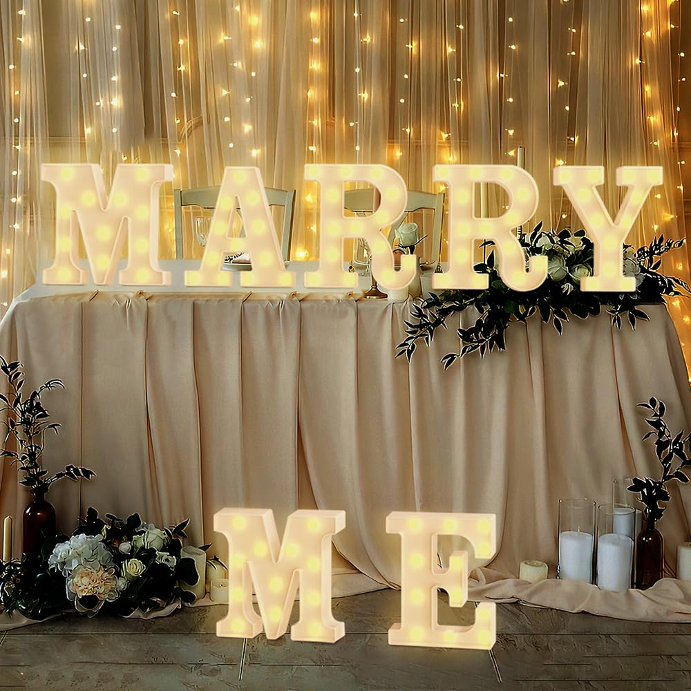 Amazon.com: Marquee Light Up Letters N - Big Letters for Party