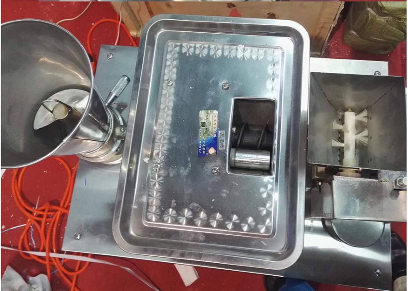 T. X. Dumpling machine 4800pcs/h automatic Dumpling maker Stainless steel empanada maker Samosa/Spring rolls/Pierogi/Ravioli/momo machine with 1 mold (110V/60HZ, samosa maker)