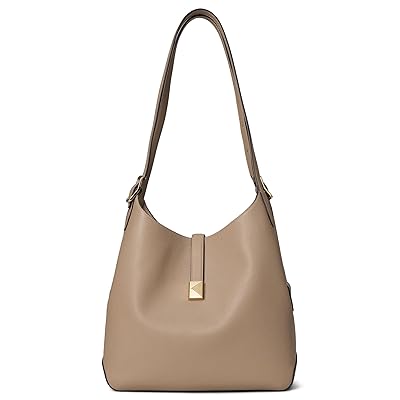 Kate Spade New York Deco Pebbled Leather Large Shoulder Bag Shoulder Women