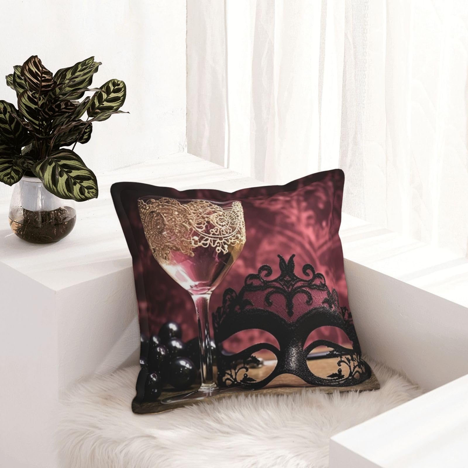 Housse de coussin moderne similicuir 45x45 cm lot de 2 pour canapé