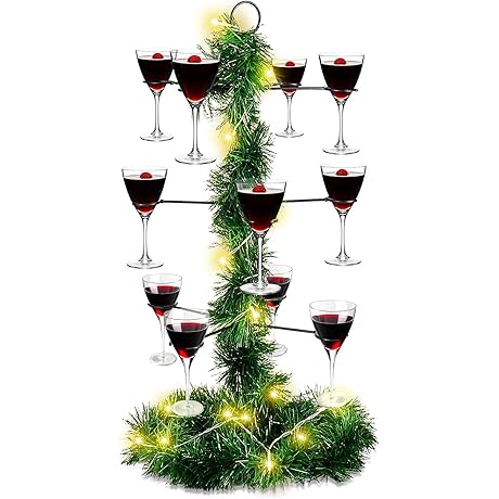 Cocktail Tree Stand: The Quintessential Christmas Tree Drink Holder