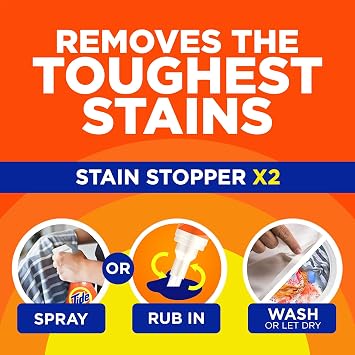 MADE BY NEHEMIAH Tide Rescue Laundry Stain Remover Spray with Oxi + Travel Size Tide To Go Pen, Spot Remover for Clothes, Fabric, Upholstery, Carpet, Grease & More Tough Stains- 22 Fl Oz + 1 Stain Pen