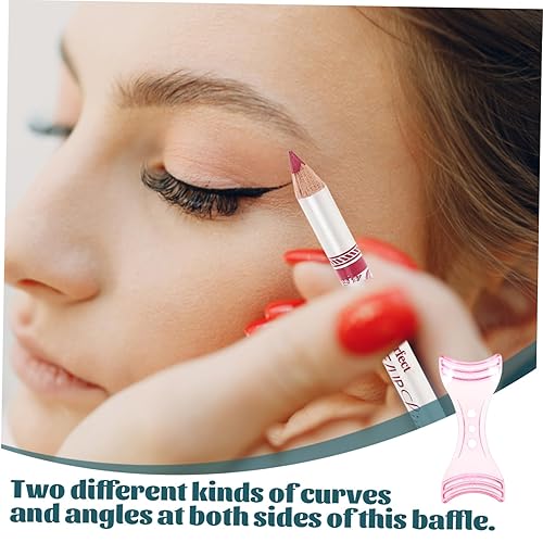 Miniatura 6 de Beaupretty Plantilla de plantilla de guía de delineador de ojos de plástico para mujer, herramienta de maquillaje para principiantes de maquillaje