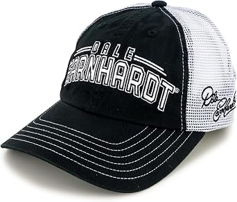 Checkered Flag Sports Dale Earnhardt 2025 Big Name Mesh Hat Black/White