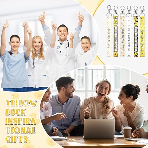 Miniatura 6 de 36 cordones de muñeca para llaves, inspirador, lindo cordón de muñeca, regalo para empleados, regalo para compañeros de trabajo, regalo de