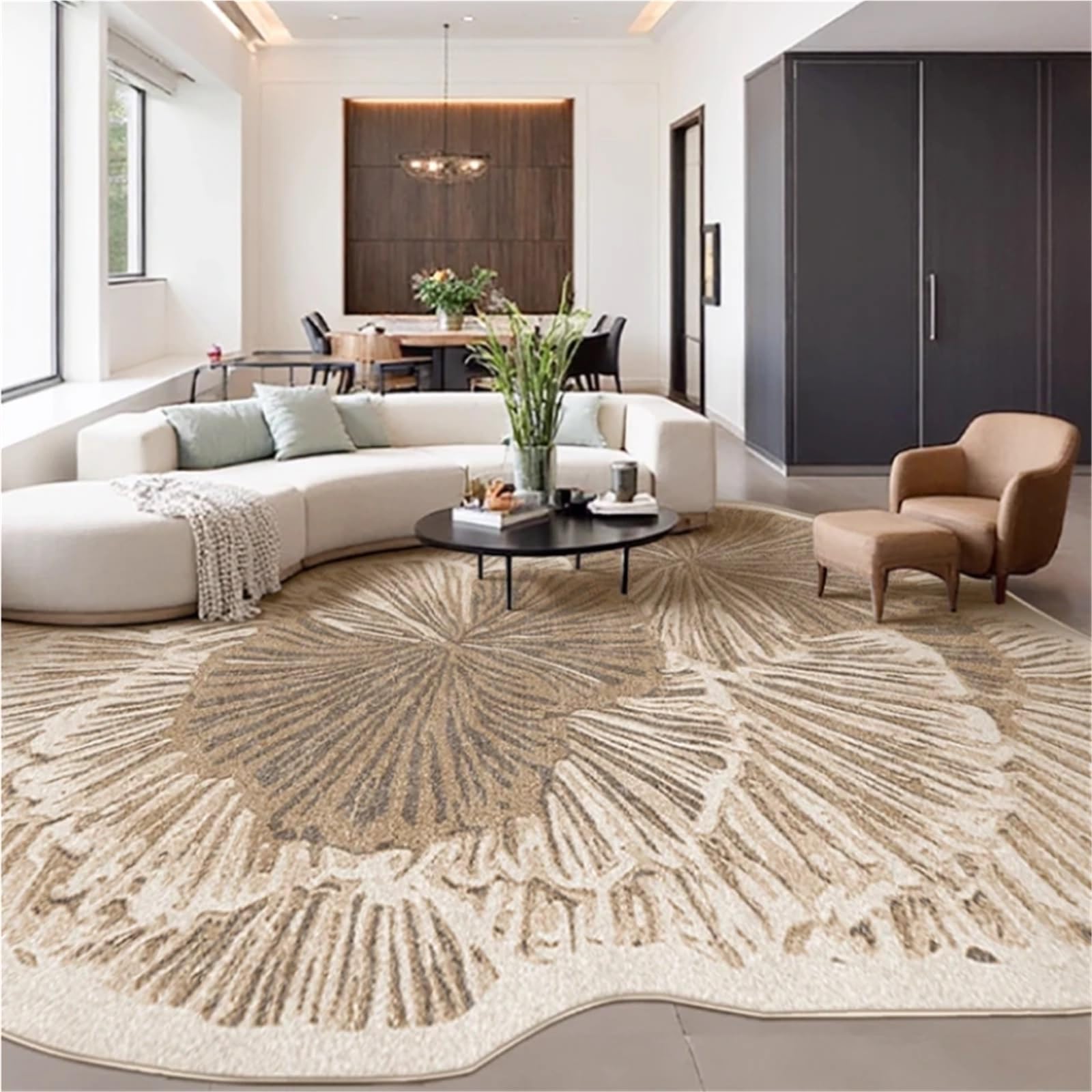 Tapis Forme Irrégulière Tapis for salon, chambre à coucher, décoration