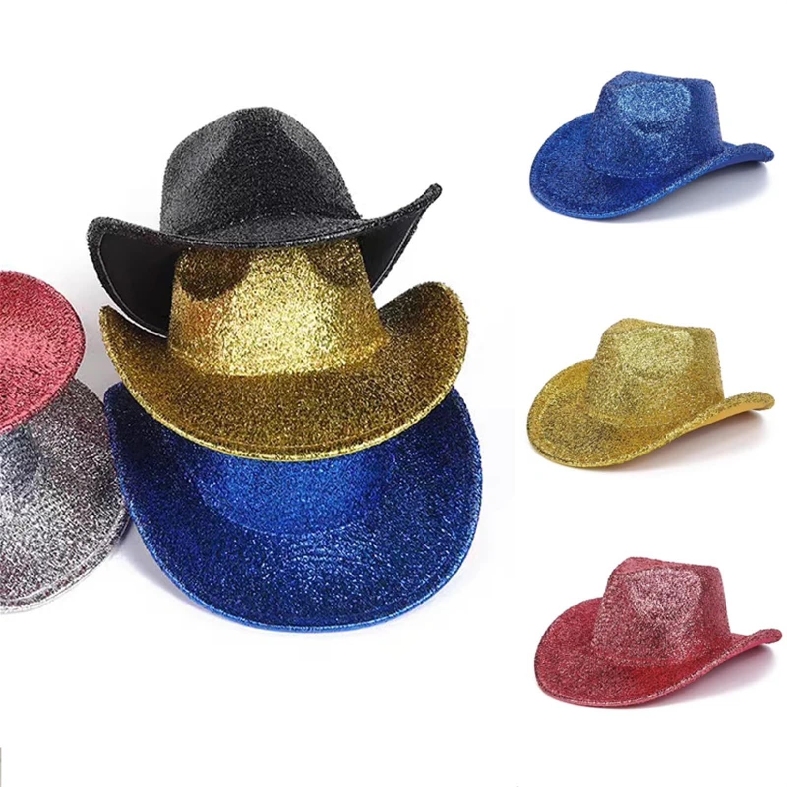 Sombrero Vaquero Hombre Sombrero de Vaquero for Hombre y Mujer, Sombrero Occidental, Invierno otoño, Jazz, Elegante