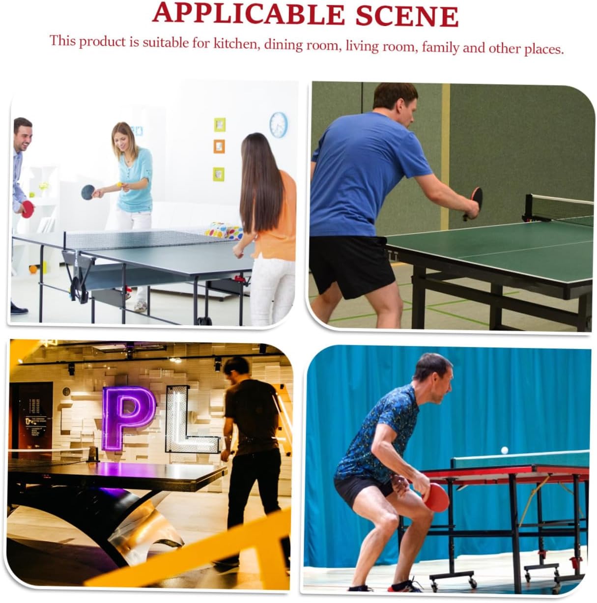 KESYOO Table Tennis Ball Pickup Tool Portable Catch Net for Training Sturdy Practice Accessory for Table Tennis Players