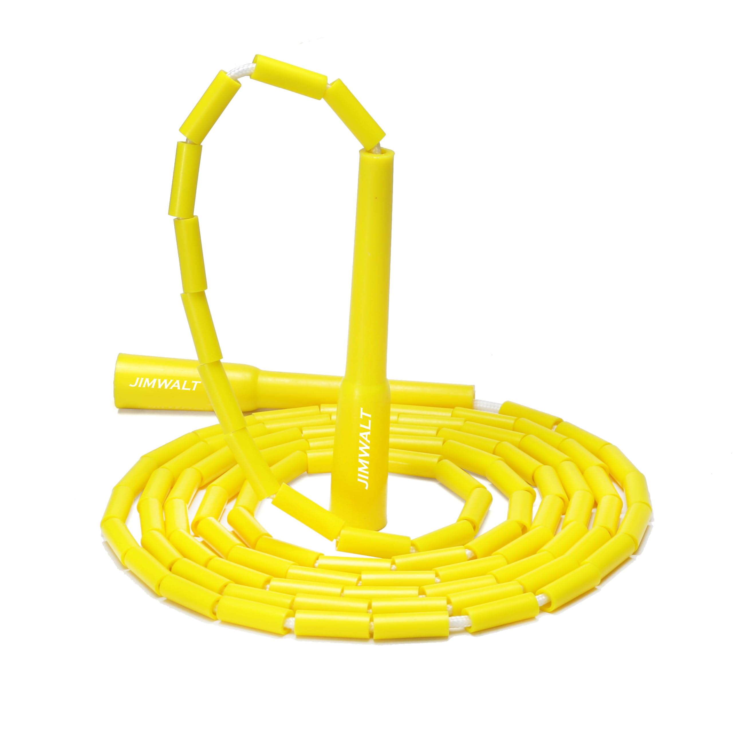 Jimwalt Polyvinyl Chloride Freestyle Beaded Jump Rope, Skipping Rope For Tricks And Releases (YELLOW) (B0D8JBTSKX) Amazon Price History, Amazon Price Tracker