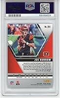 Vista 2 de Graded 2020 Panini Mosaic Joe Burrow #261 Rookie RC Football Card PSA 10 Gem Mint