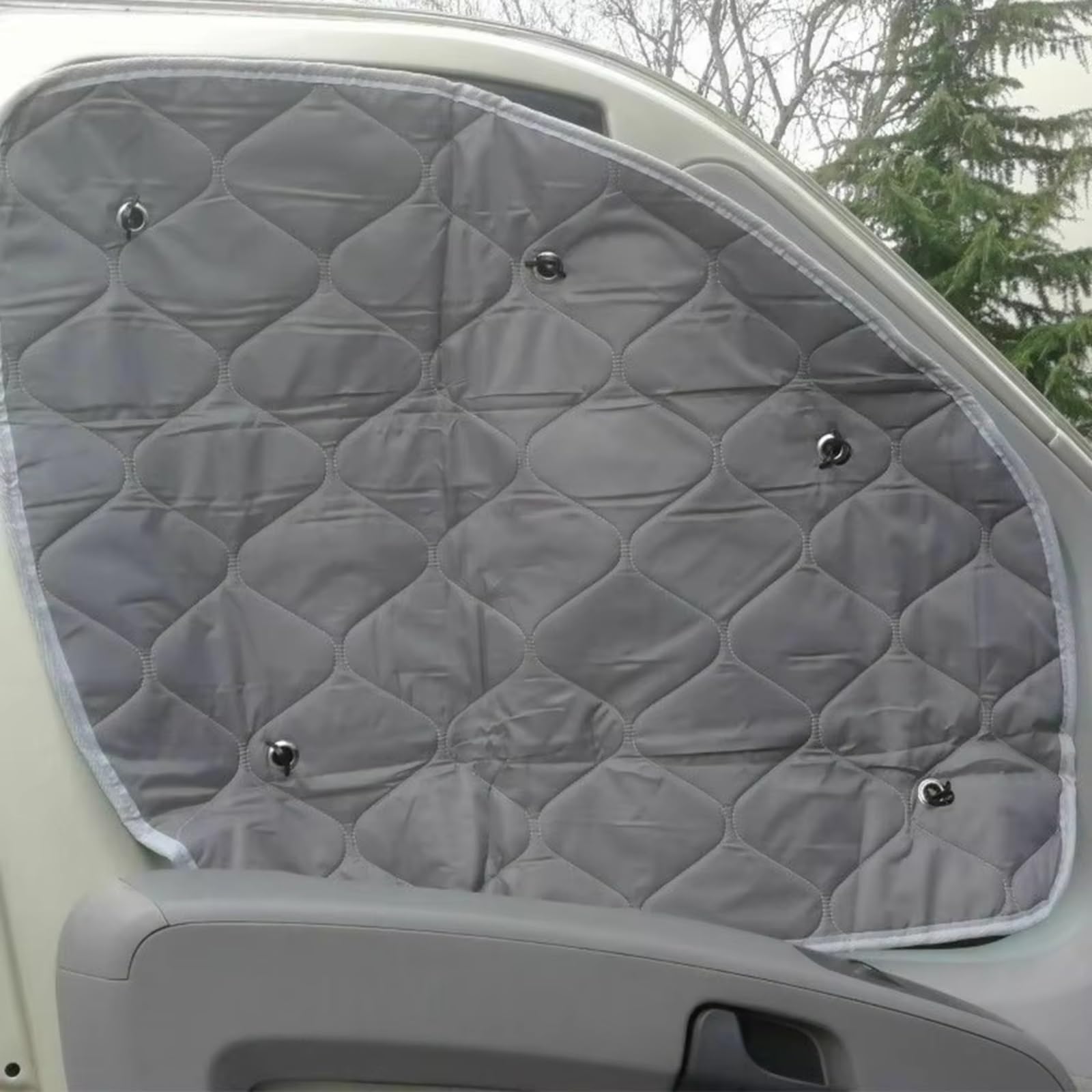 Pare-Soleil Voiture Pour Peugeot Boxer - Couverture Pare-Brise Thermique 7 Couches Avec Stores Internes