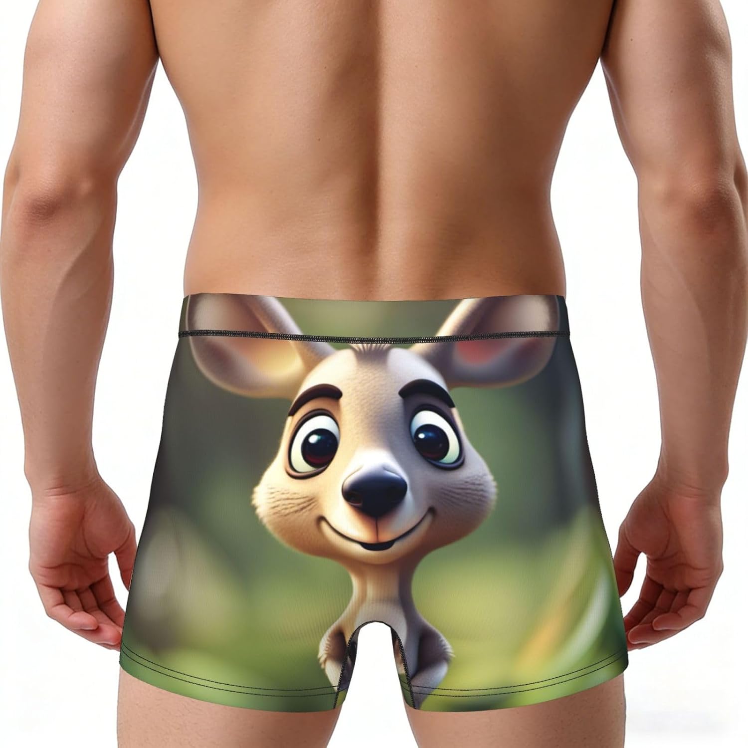 Halloween Flying Bats Print Men'S Underwear Pack,Total Support Pouch Boxer Briefs,Breathable Boxers For Men