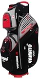 Golf Cart Bag 14 Way Organizer Divider Top with Handles Cooler Valued Pocket and Rain Cover Super Light Design New Version 1.0