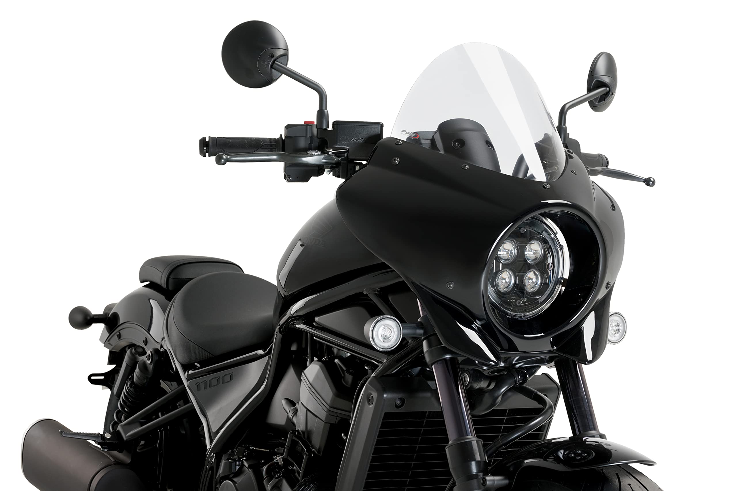 Puig 21461W Mirage Touring Semifairing Clear