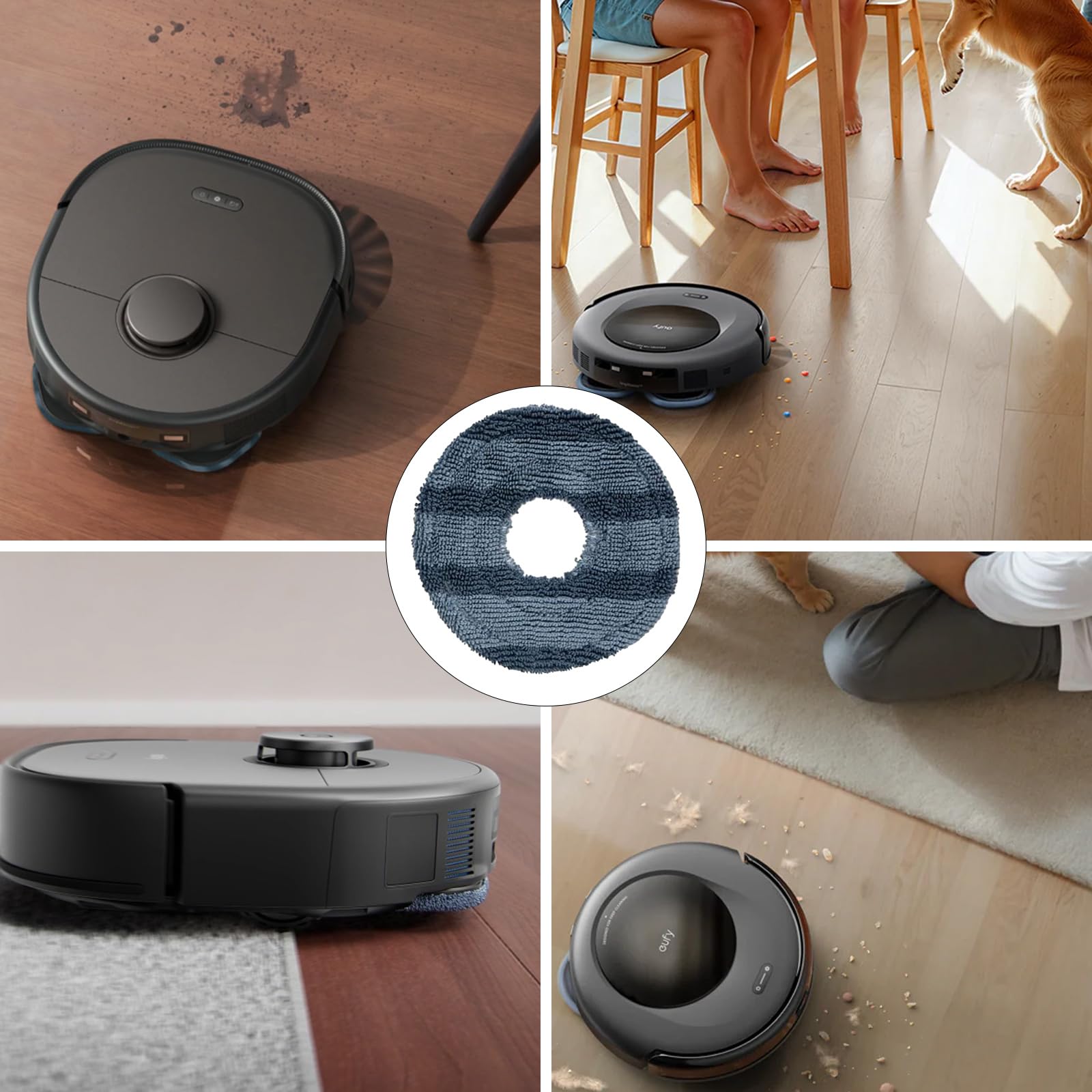Amazon | Anker Eufy 交換用モップパッド Robot Vacuum Omni C20