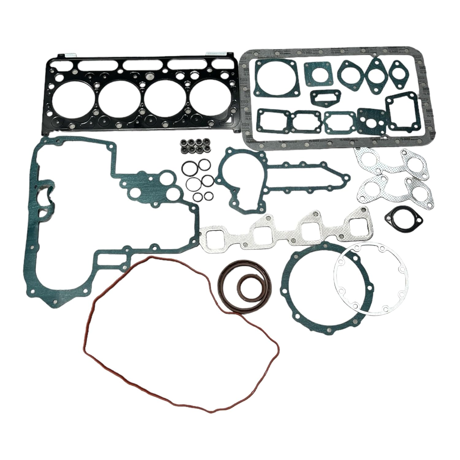 Full Metal Head Gasket Set for Bobcat 753 763 773 S150 S175 Skid Steer Loader Kubota V2203 Replacement | Arko