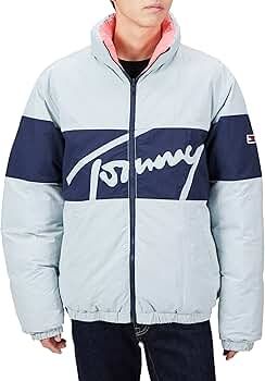 トミーフィルフィガー リバーシブル ダウンジャケット トミーヒルフィガー ダウンジャケット リバーシブル メンズ SIZE S (S