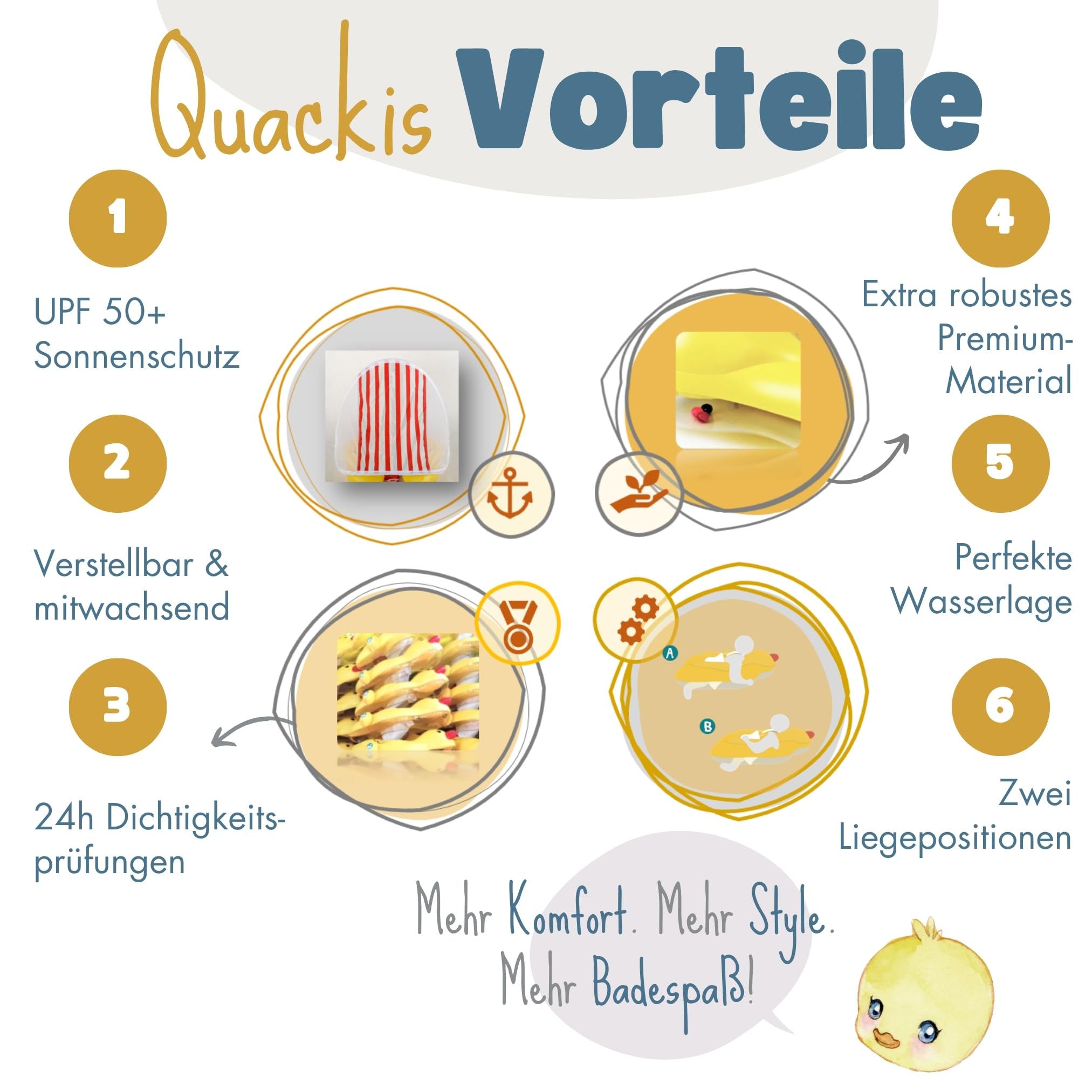 EDWEKIN® Braccioli da nuoto