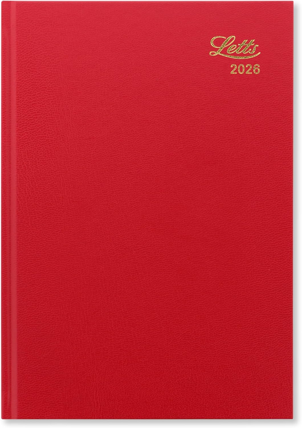 Let's 26-T31XRD Notebook, Starts January 2026, A5 Weekly Standard, Red