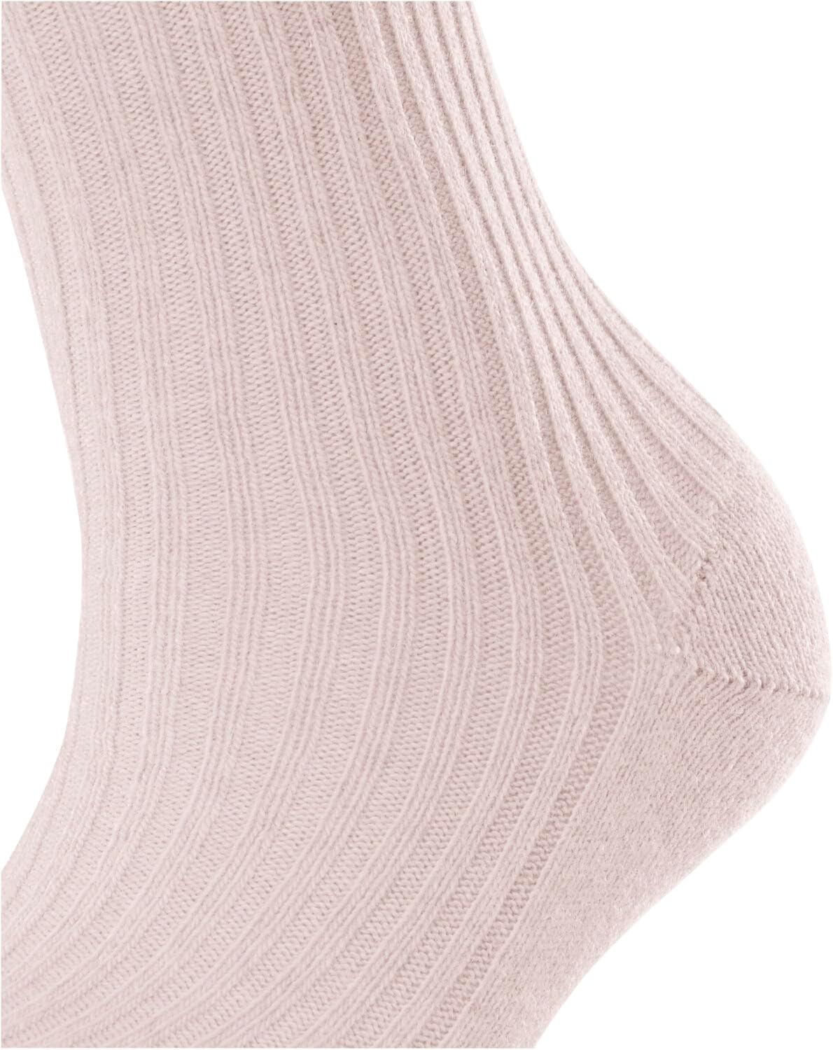 FALKE Women's Cosy Wool Boot Socks, Warming, Merino Cashmere, Crew Length, Light Stockings, Trendy Clothing, 1 Pair