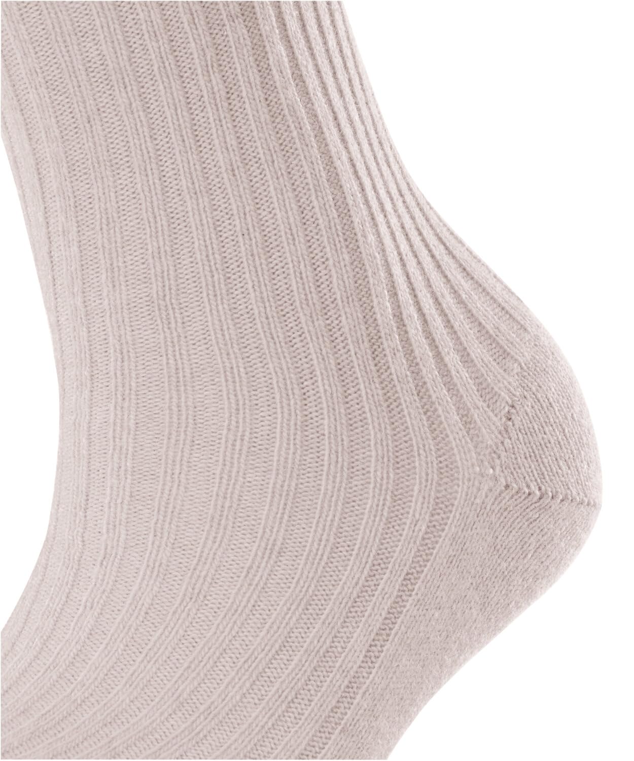 FALKE Kobiety Skarpety Cosy Wool Boot W So wełna kaszmir jednokolorowe 1 Para, Różowy Light Pink 8458, 35-38