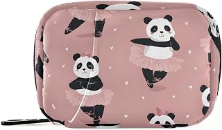 Panda Ballet Dancer Weekly Medicine Pill Organizer Travel Pill Case Box Holder Container Small for Vitamin Supplement