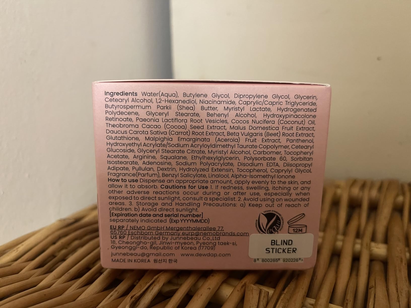 DEWDAP Dewtox Glow Skin Cream, Firming & Hydrating Face Moisturizer with Retinol & Niacinamide, Fine Line Care, Korean Skincare (1.69 Fl Oz / 50ml)