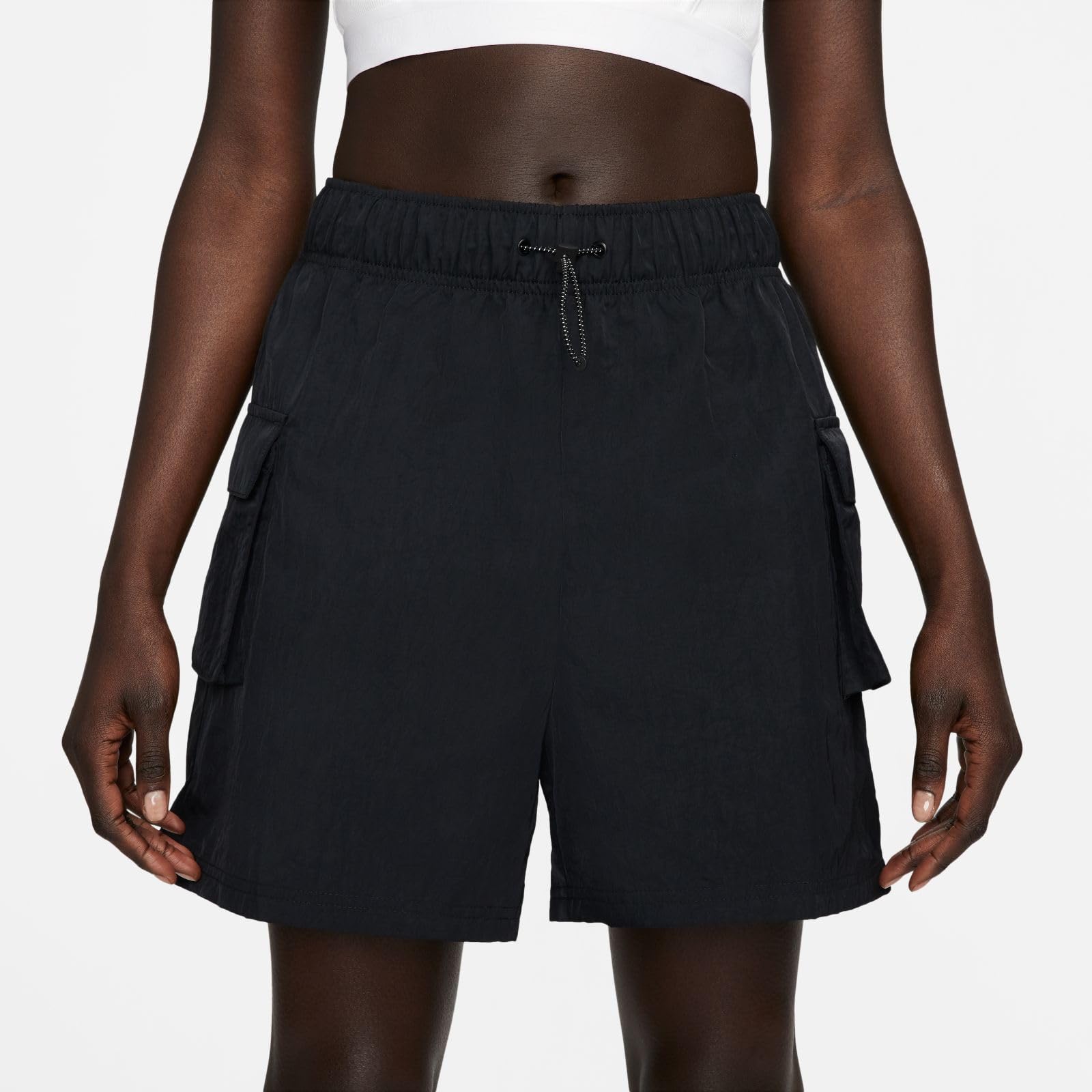 NIKE Damen Sportswear Essntl Woven Hr Short - Shorty Kobiety