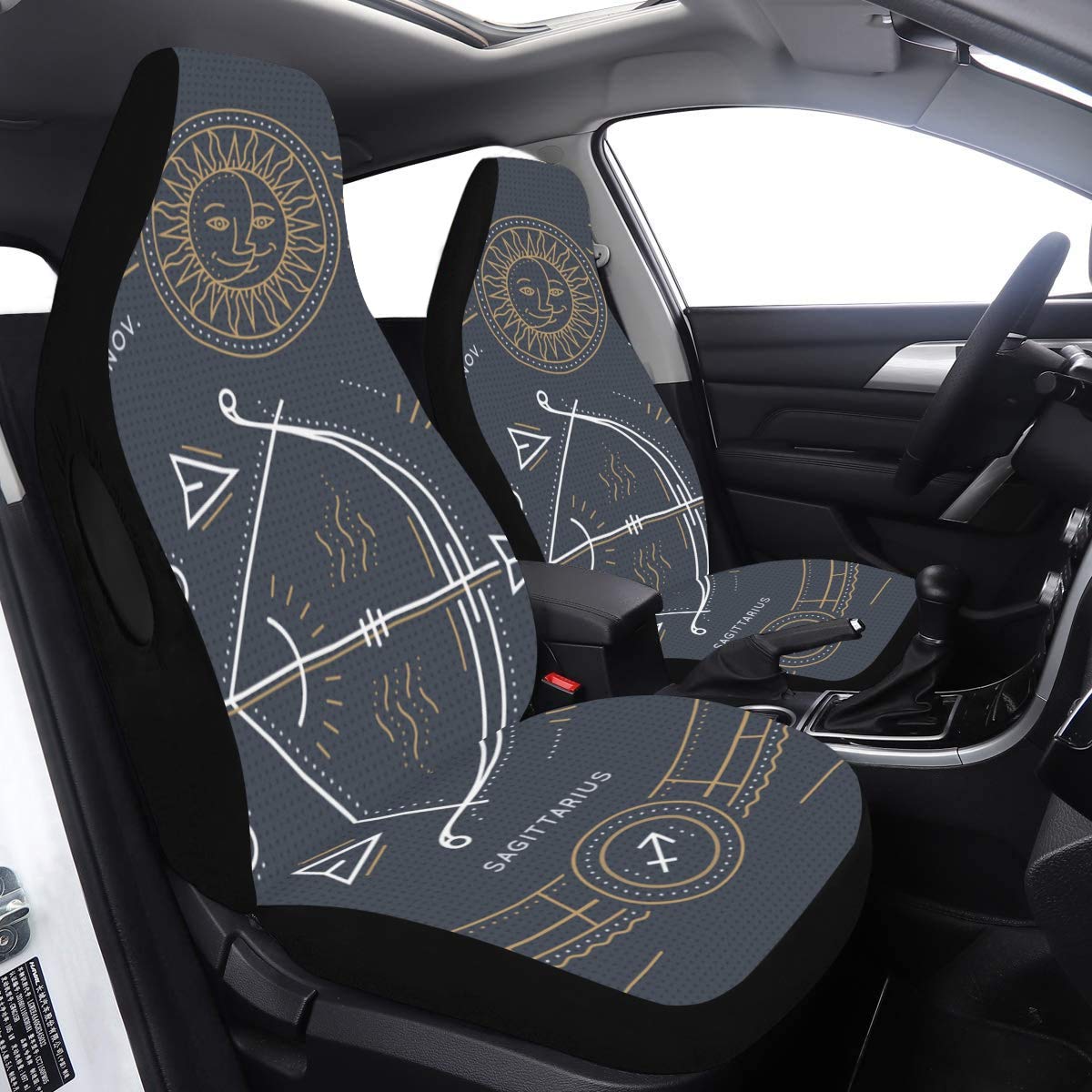SUV Car Cover Sagittarius Zodiac Sign Symbol Cool Seat
