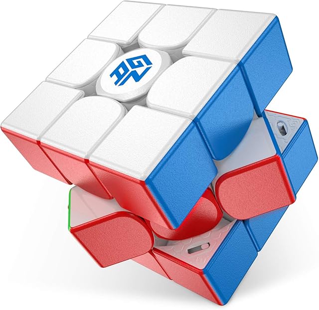 GAN 11 M Pro, 3x3 Magnetic Speed Professional Cube, Magic Puzzle Cube Toy Stickerless Cube Frosted Surface (Primary Internal)