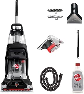 Ad – Hoover PowerScrub XL Carpet Cleaner, Large Capacity Upright Carpet Washer with 5 SpinScrub Brushes for Mult...