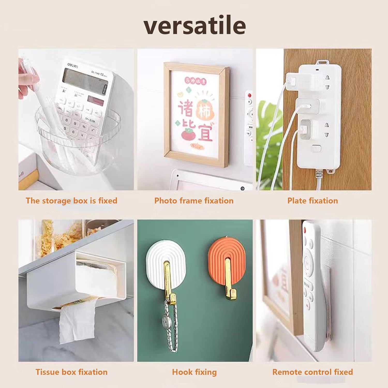 Large Picture Hanging Strips (20 Pairs / 40 Strips) Heavy-Duty, Damage-Free Hanging Picture Hangers. No-Tools Wall Hanging Strips for Living Spaces, Picture Hangers for Walls Without Nails