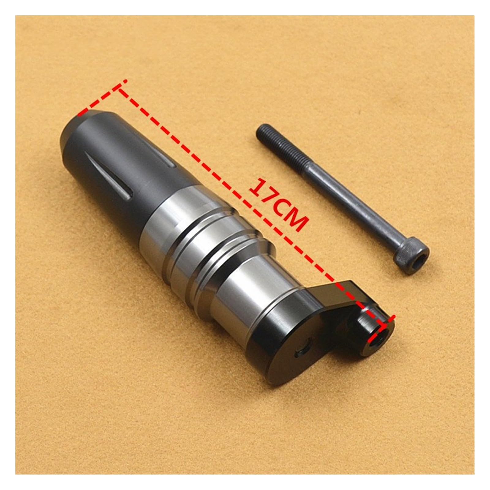 Para Kawasaki ZZR1400 ZX14R Para ZZR 1400 ZX-14R Para Motocicleta NINJA CNC Almohadillas Tope Aluminio Negro Deslizadores Escape Protector Contra Choques Parachoques Para Moto Marco Protector Parachoq