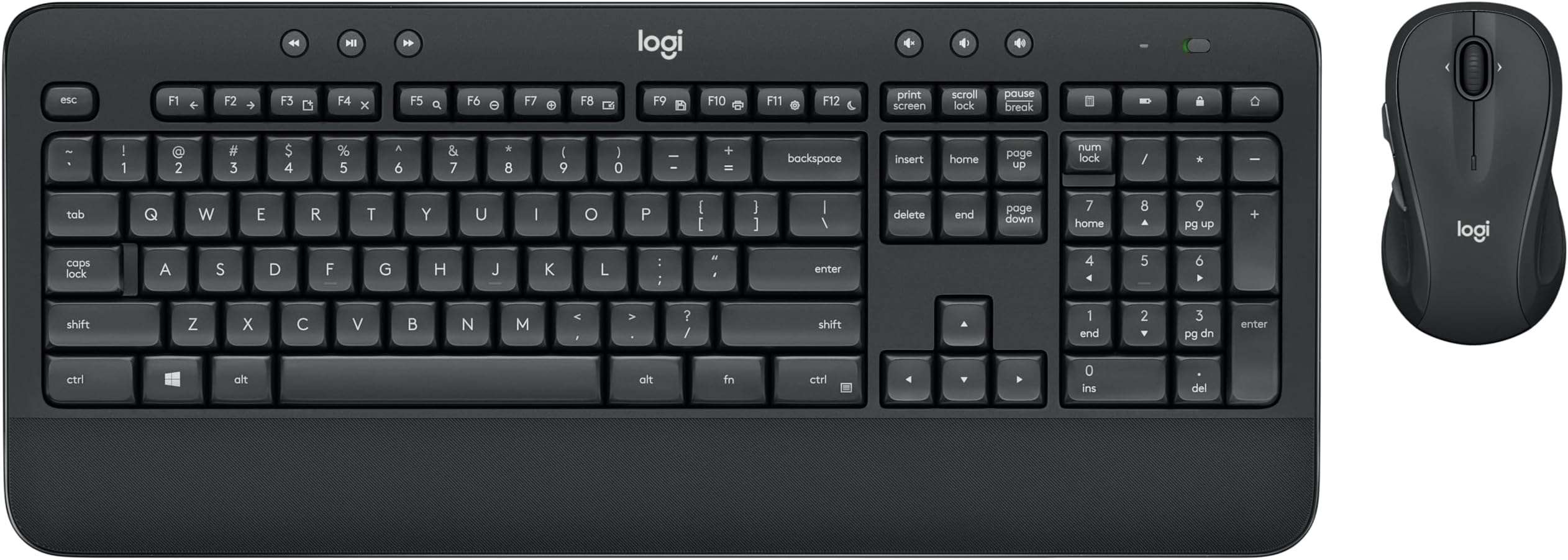 MK545 advanced wireless keyboard and mouse, QWERTZ layout