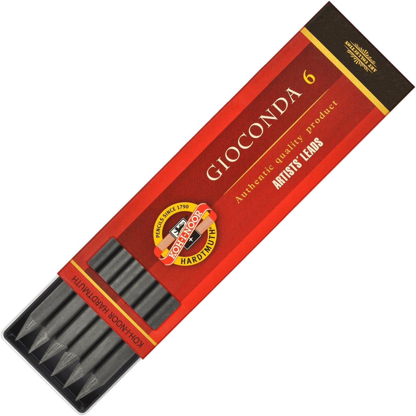 6 Gioconda 5.6 mm Graphite Leads. 4865/2B