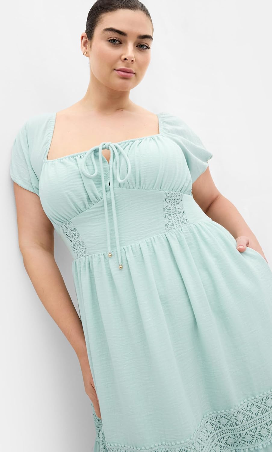 City Chic Plus Size Dress - Haven Maxi