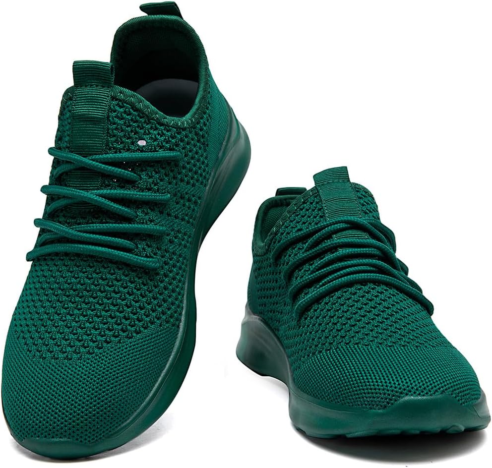 Women Walking Shoes Ladies Running Sneakers Breathable Mesh Sports Shoes Casual Lightweight Gym Lace up Sneakers Fitness Athletic Slip On Comfortable