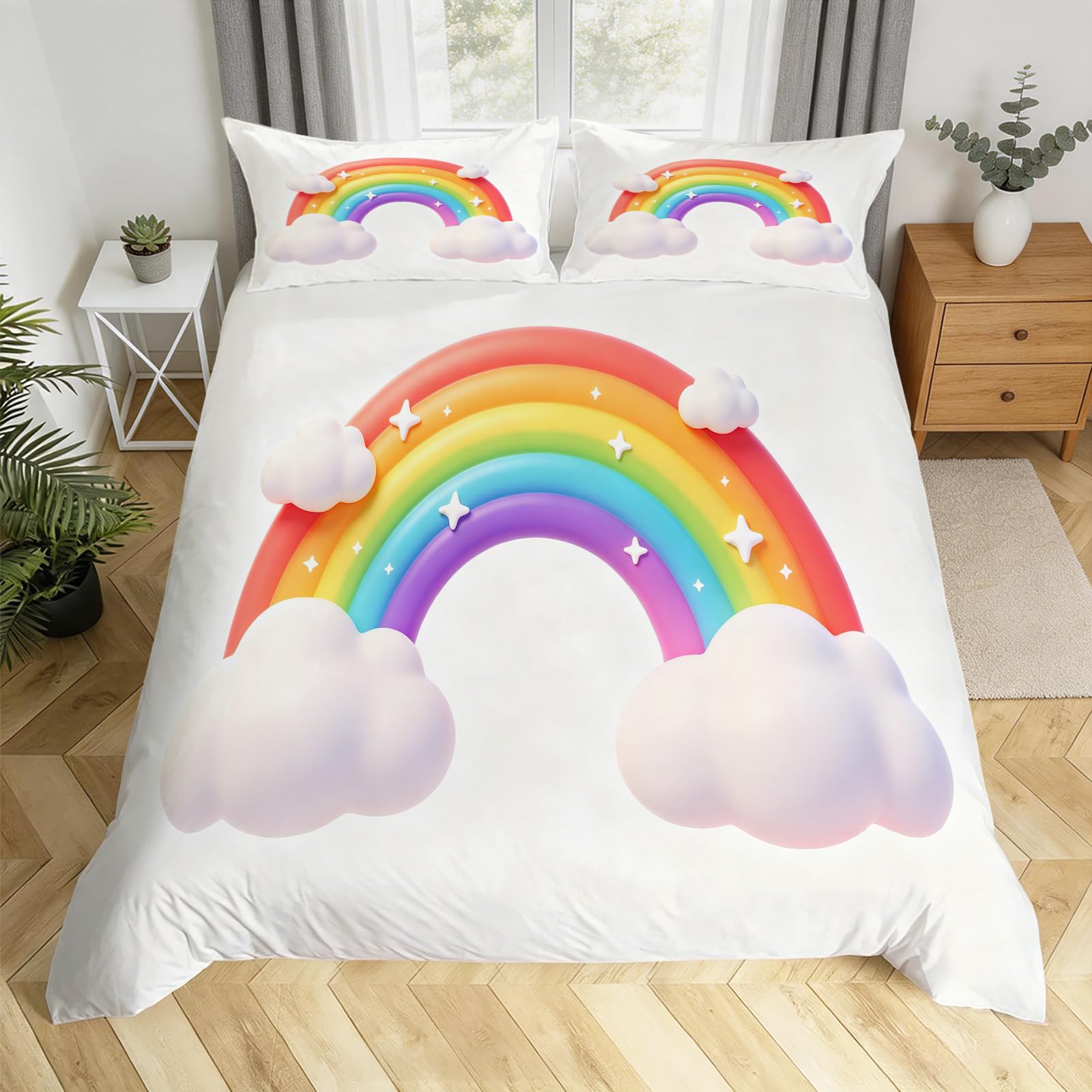 Parure de lit 160x200 dessin animé mignon pour créer un cocon doux dans une chambre d'enfant
