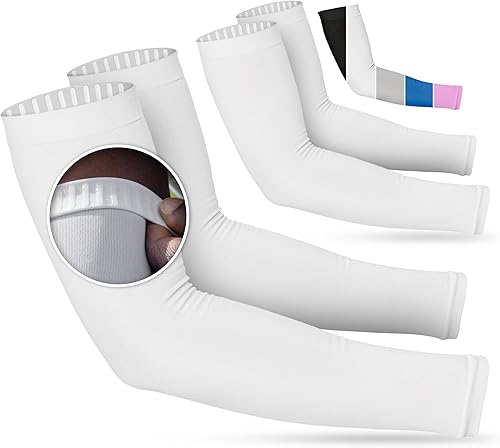 Miniatura 46 de SportsTrail Mangas Refrescantes para Brazos para Hombres y Mujeres – Transpirables, Protección Solar UV, Mangas Deportivas para Brazos para Mujeres