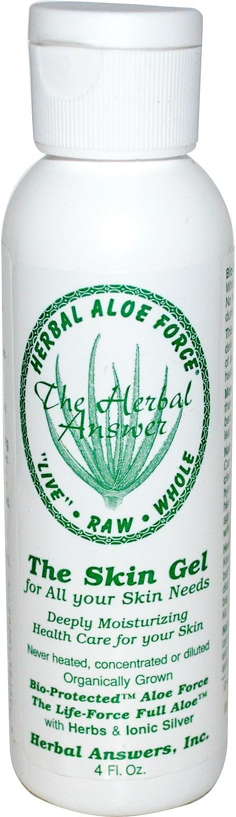 Herbal Answers, Inc, Herbal Aloe Force, The Skin Gel, 4 fl oz