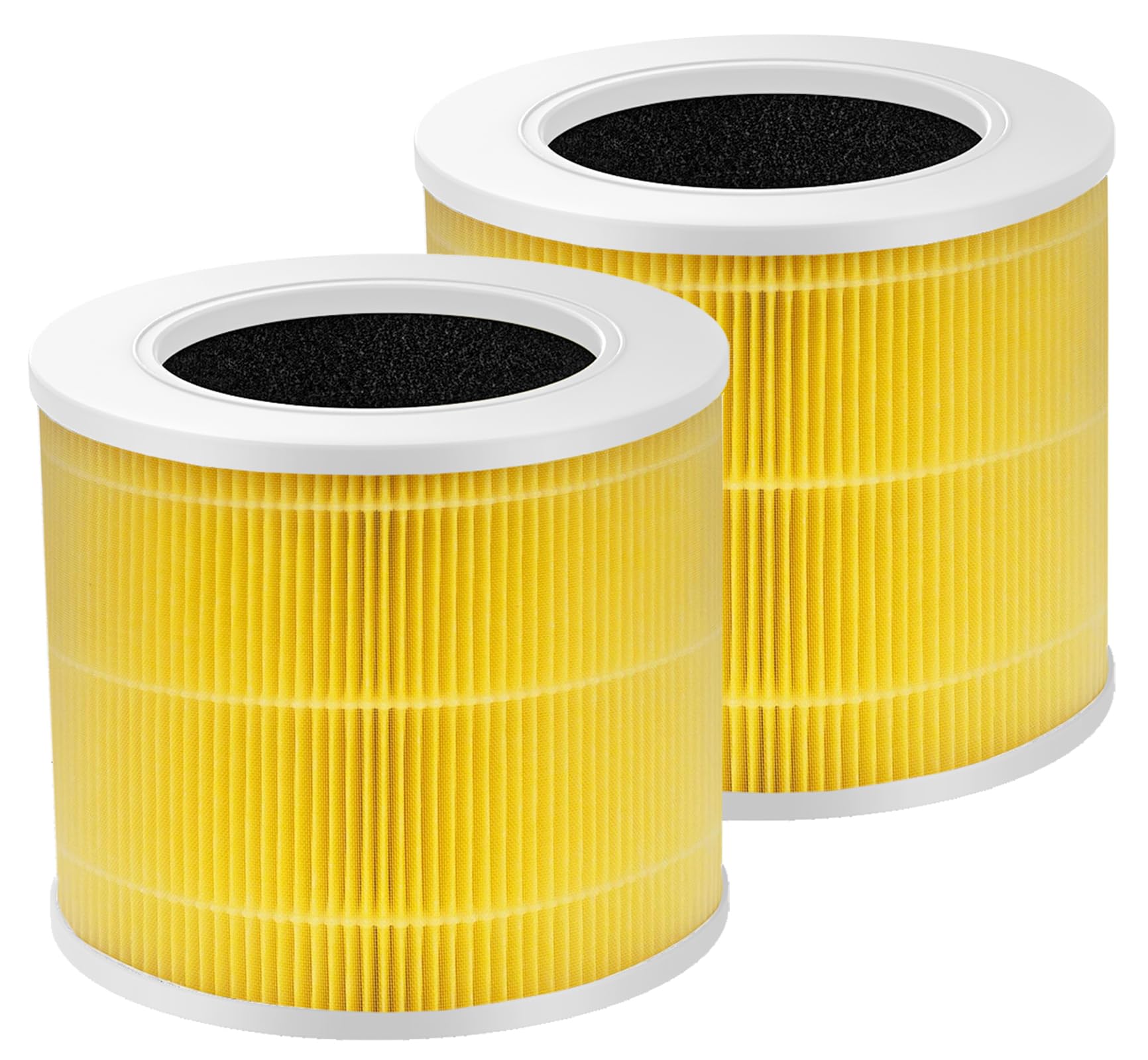 Core Mini-P Air Purifier Pet Allergy Replacement Filter for LEVOIT Core Mini Air Purifier, Core Mini-P Filter, 3-in-1 Pet Care High Efficiency H13 HEPA Filter, Core Mini-RF, Yellow