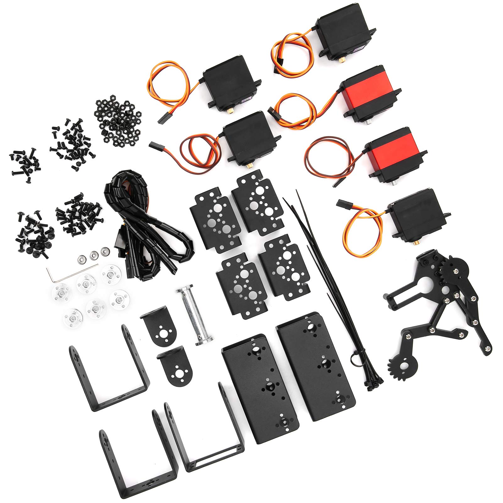 Mechaniczne mocowanie ramienia łatwe elastyczne miękkie akcesoria do robota 4264 zestaw montażowy DIY dla producenta edukacji uniwersyteckiej zestaw edukacyjny