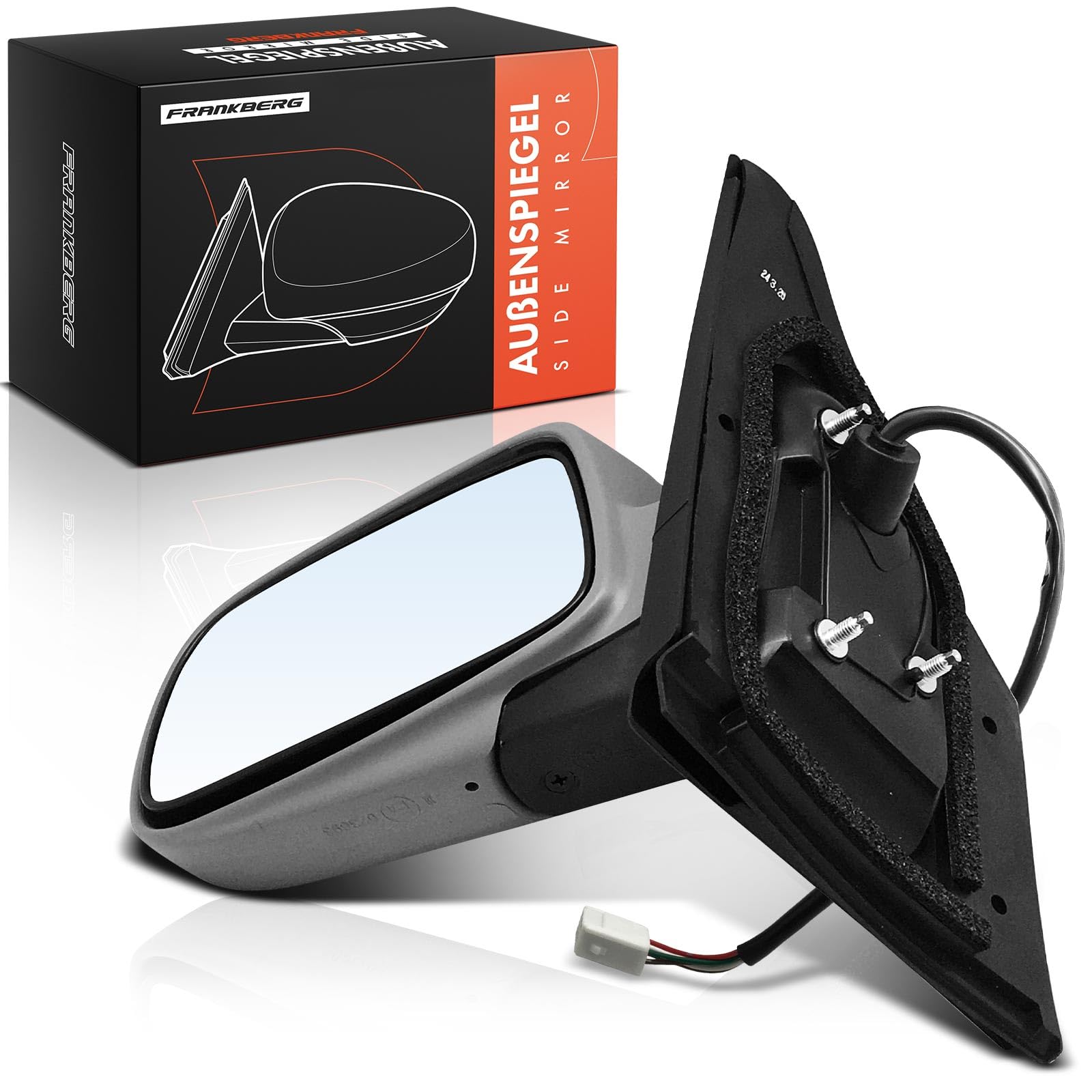 Frankberg Specchietto retrovisore esterno elettrico sinistro a 5 Poli | Compatibile con: Yaris P1