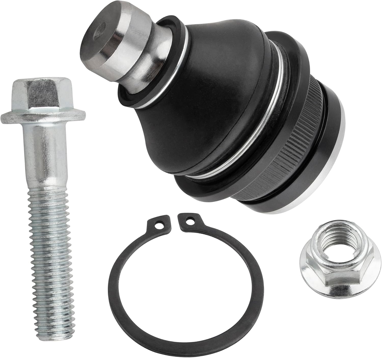 4Pcs Suspension Kit Front Lower Ball Joints + Outer Tie Rod Ends Set Fit For Dodge Caliber 2007-2012，For Jeep Compass 2007-2017, For Jeep Patriot 2007-2017 Replace# ‎K500063 ES800408