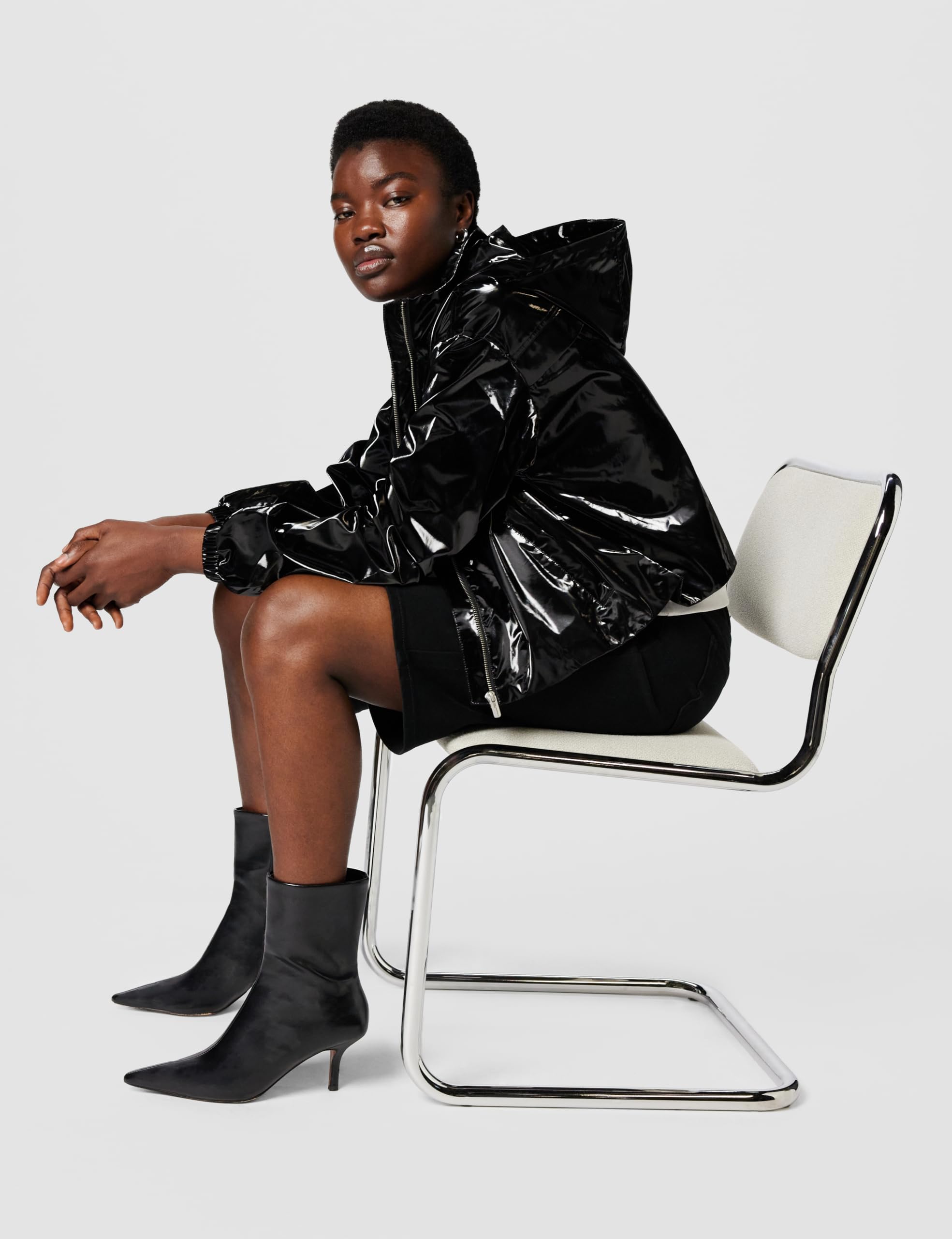 Karl Lagerfeld Jeans Damen Shiny Jacket