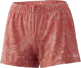 HUK Women's Deckhand Short | Performance Quick-Drying Short Short