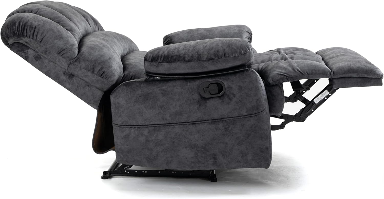 FIQHOME Large Manual, Soft Fabric Heated, Extra Wide