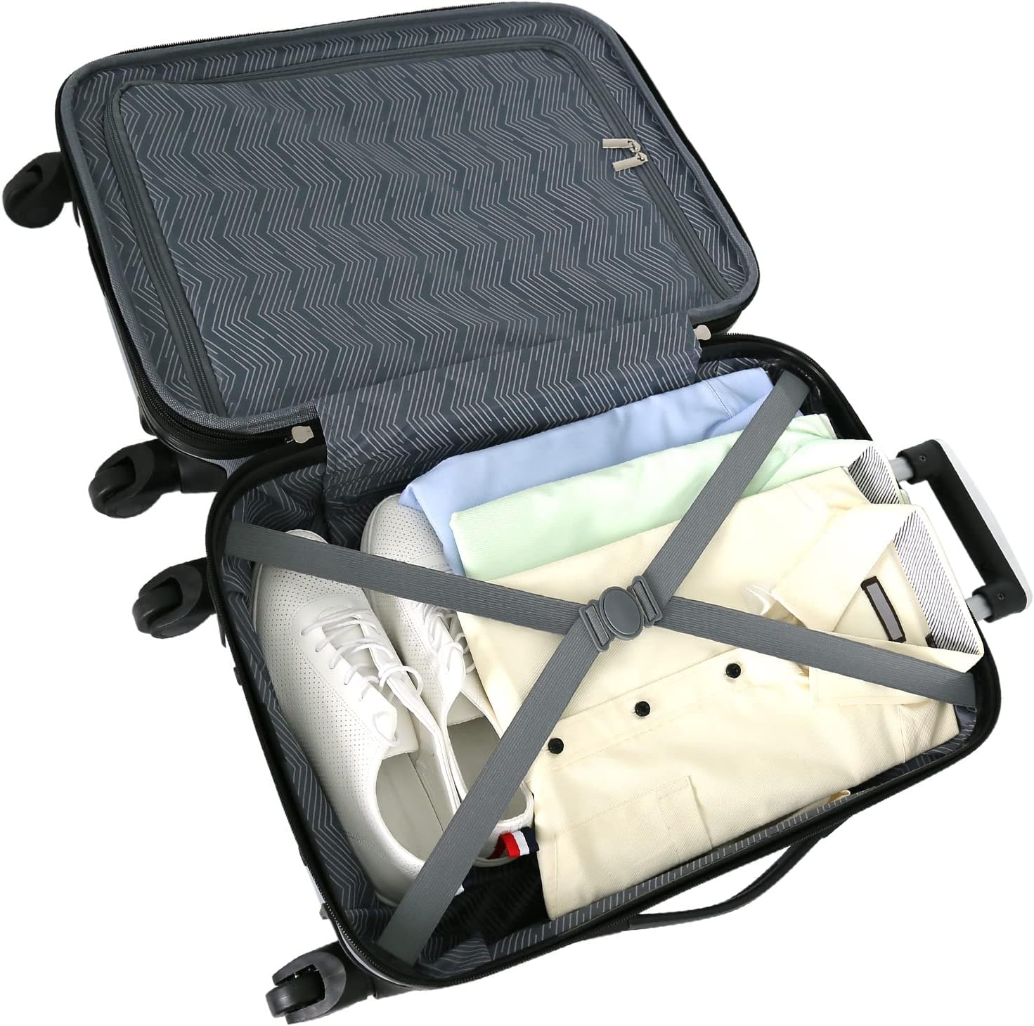 Review EMTRI 3 pc. Expandable hardside luggage set