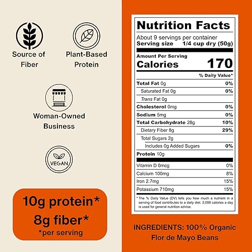 Miniatura 11 de Primary Beans - Frijoles tradicionales de mantequilla para bebés - Vegetal, dulce, aterciopelado - No son los frijoles de lima de tu madre - Par